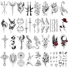 Qpout fogli tatuaggi usato  Spedito ovunque in Italia 