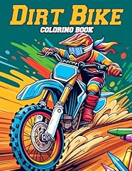 Dirt bike coloring for sale  Delivered anywhere in UK