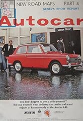 Autocar magazine 1966 for sale  Delivered anywhere in UK