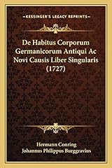 Habitus corporum germanicorum d'occasion  Livré partout en France
