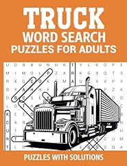 Truck word search for sale  Delivered anywhere in UK