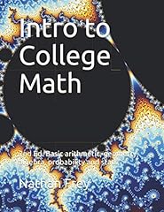 Intro college math for sale  Delivered anywhere in USA 