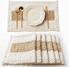Fexia boho placemats for sale  Delivered anywhere in USA 