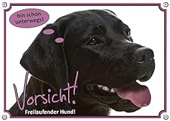 Warnschild labrador retriever gebraucht kaufen  Wird an jeden Ort in Deutschland