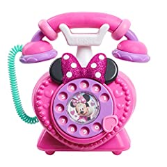 Disney Junior Minnie Mouse Ring Me Rotary Phone with for sale  Delivered anywhere in USA 