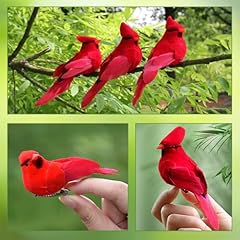Artificial feathered cardinal for sale  Delivered anywhere in USA 