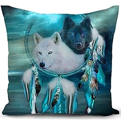 Kunqian wolf cushion for sale  Delivered anywhere in UK