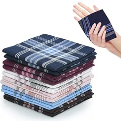 Pack men handkerchiefs for sale  Delivered anywhere in UK
