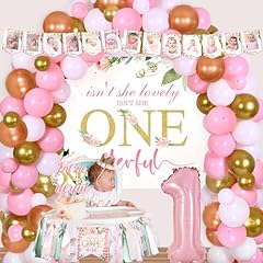 Floral 1st birthday for sale  Delivered anywhere in USA 