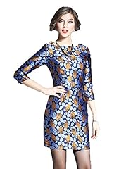 Yali jacquardkleid blau gebraucht kaufen  Wird an jeden Ort in Deutschland