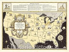 Historic map map for sale  Delivered anywhere in USA 