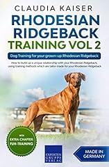 Rhodesian ridgeback training for sale  Delivered anywhere in UK