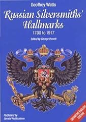 Russian silversmiths hallmarks for sale  Delivered anywhere in UK