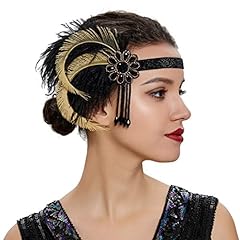 Flapper gatsby headband for sale  Delivered anywhere in UK