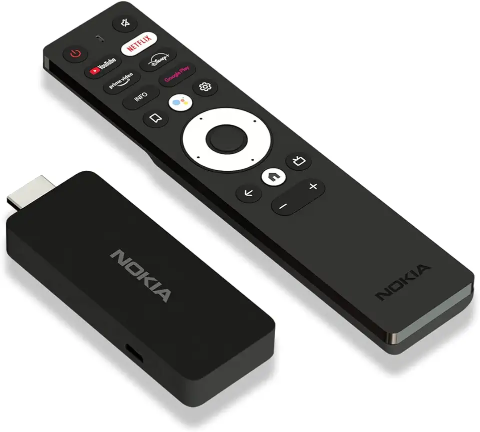 Nokia Streaming Stick 800, Android TV (Chromecast, HDMI, H.264, HEVC H.265, Netflix, Prime Video, Disney+) tweedehands  