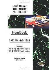 Land Rover Defender 90 110 130 1991-Feb.1994 MY Handbook: for sale  Delivered anywhere in USA 