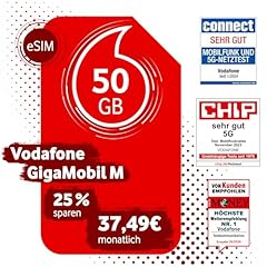 Vodafone gigamobil esim gebraucht kaufen  Wird an jeden Ort in Deutschland