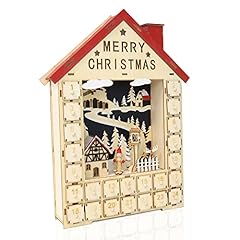 Snowy village advent for sale  Delivered anywhere in USA 