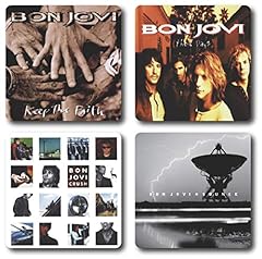 Bon jovi coasters for sale  Delivered anywhere in UK