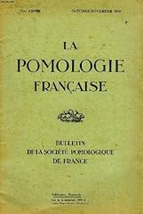 Pomologie francaise bulletin d'occasion  Livré partout en France