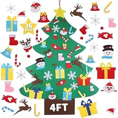 4ft felt christmas for sale  Delivered anywhere in USA 