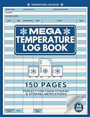 Temperature log book for sale  Delivered anywhere in USA 