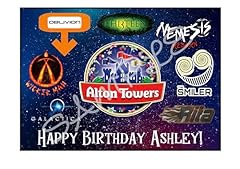 Personalised alton towers for sale  Delivered anywhere in UK