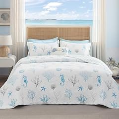 Bedsure coastal quilt for sale  Delivered anywhere in USA 