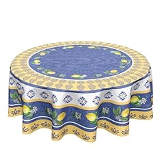 Lemon round tablecloth for sale  Delivered anywhere in USA 