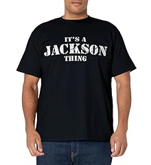 Jackson thing shirt for sale  Delivered anywhere in USA 