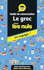 Guide conversation grec d'occasion  Livré partout en France