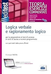 Editest. logica verbale usato  Spedito ovunque in Italia 