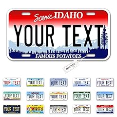 Inkmyplate personalized idaho for sale  Delivered anywhere in USA 