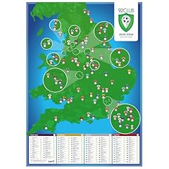 Football ground map for sale  Delivered anywhere in UK