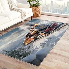 Steam train rug for sale  Delivered anywhere in USA 