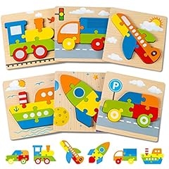 Wooden vehicle puzzles for sale  Delivered anywhere in USA 