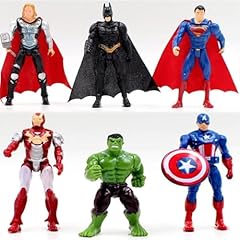 6pcs superhero avengers for sale  Delivered anywhere in UK