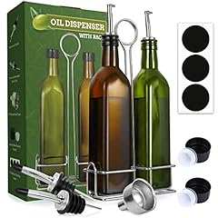 Aozita 17oz Olive Oil Dispenser Bottle Set with Stainless for sale  Delivered anywhere in Canada