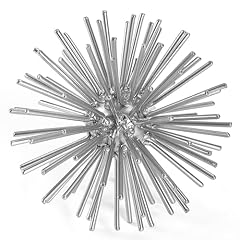 Silver sphere decor for sale  Delivered anywhere in USA 