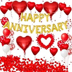 Happy anniversary dekorationen gebraucht kaufen  Wird an jeden Ort in Deutschland