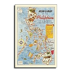 Philippines map print for sale  Delivered anywhere in USA 