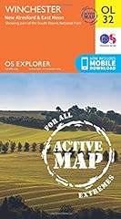 Winchester map weatherproof for sale  Delivered anywhere in UK