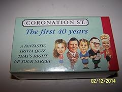 Coronation street trivia for sale  Delivered anywhere in UK