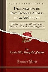 Déclaration roy donnée d'occasion  Livré partout en France