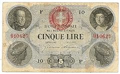 Cartamoneta.com lire banca usato  Spedito ovunque in Italia 