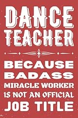 Dance teacher gifts for sale  Delivered anywhere in UK