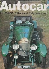 Autocar magazine 1967 for sale  Delivered anywhere in UK