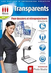 Feuille transparente imprimabl d'occasion  Livré partout en France