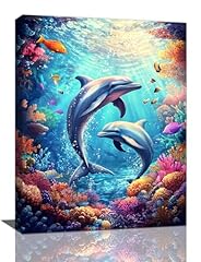 Dolphin bathroom wall for sale  Delivered anywhere in USA 