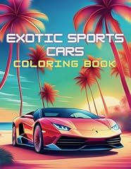 Exotic cars coloring for sale  Delivered anywhere in USA 
